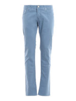 Pantaloni in jacquard Style 622