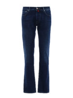 Jeans in denim stretch slavato