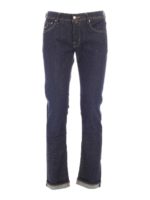 Jeans Limited Edition blu con logo