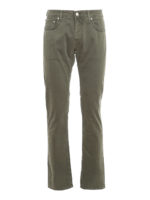 Straight Leg Jeans - Grun