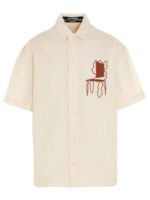 Camicia bianca con ricamo