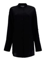 Camicia in viscosa misto lino