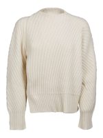 Maglione a coste diagonali