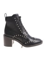 Stivaletto Hanah nero con perle