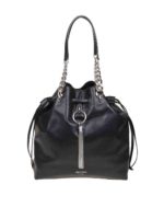 Secchiello Callie Drawstring L nero