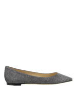 Ballerine Romy Flat in glitter lame