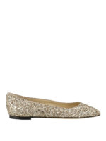 Ballerine Mirele Flat in glitter dorato