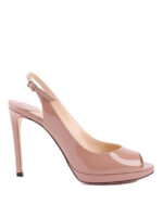 Sandali Nova 100 a punta aperta in vernice