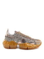 Sneaker DiamondF con glitter