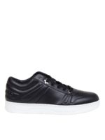 Sneakers hawaiim in pelle nera