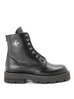 Stivaletti in pelle neri