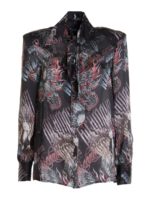 Camicia in seta con stampa