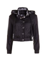 Giacca corta con banda logo