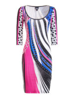 Abito in viscosa stampa fantasia