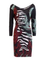 Abito fantasia a maniche lunghe