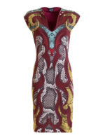 Abito con fantasia pitonata