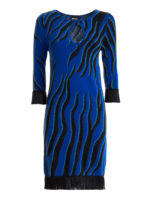 Abito con fantasia zebrata