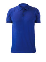 Polo in cotone pique bluette