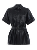 Camicia in ecopelle