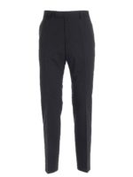 Pantalone in lana vergine stretch nero