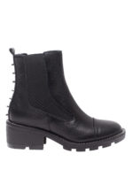 Stivaletti Port in pelle con borchie