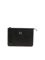 Bustina nera con logo K