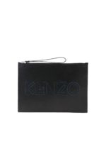Pochette Kenzo Kontrast A4 nera