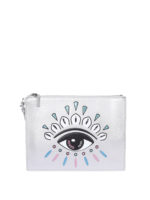 Clutch Kontact Eye in pelle