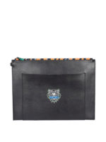 Clutch Tiny Tiger in pelle