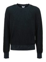 Maglia bicolor a coste