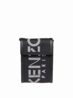 Porta cellulare in nylon con stampa logo