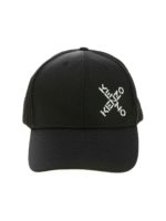 Cappello nero con logo