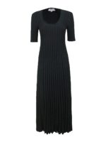 Abito plisse in misto viscosa