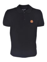 Polo nera Tiger Crest