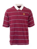 Polo Tiger Crest bordeaux