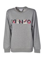 Felpa logo Kenzo grigia