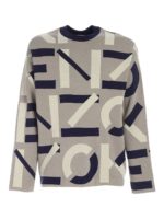 Felpa Monogram Comfort grigio