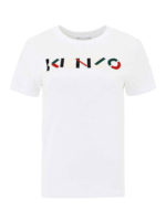 T-shirt con stampa logo 3D