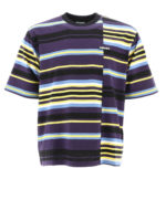 T-shirt multicolor a righe