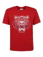 T-shirt con patch Tiger