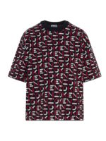 Top logo all-over rosso