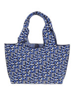 Tote con pattern logo e portafoglio Skuba