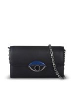 Portafoglio Tali nero con catena