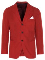 Giacca rossa in cotone