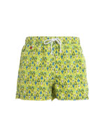 Boxer da mare con stampa geometrica