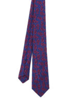 Cravatta in twill di seta con motivo Paisley