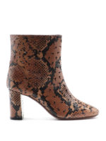 Stivaletti stampa pitonata