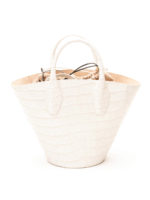 Secchiello in pelle stampa cocco