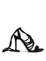 Sandali alti in camoscio