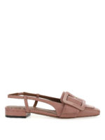 Sandali bassi in pelle